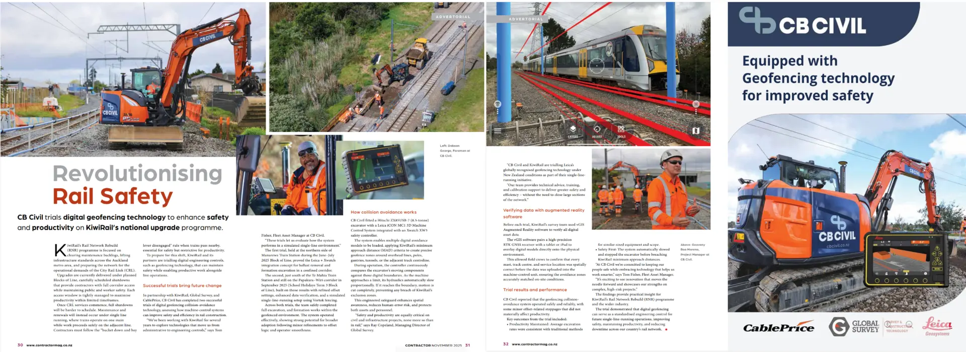 KiwRail joint spread photos